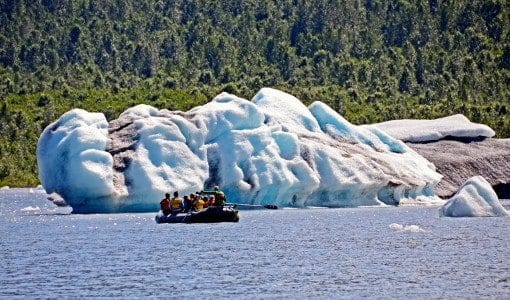 Spencer Glacier Float - enjoying a serene 7 mile float down the Placer River