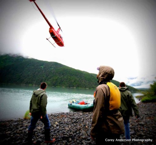 Heli Raft Trip with Chugach Adventures