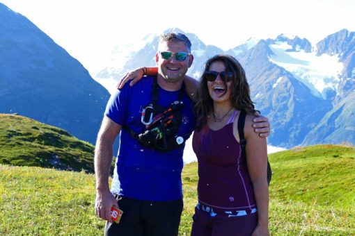 Guides Chugach Adventures on Heli Hiking Adventure