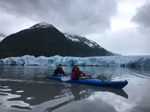 Spencer Glacier Kayaking