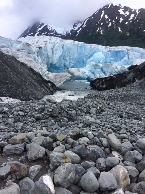 Spencer Glacier Arch July 2017 Alaska Heli Kayak Tour