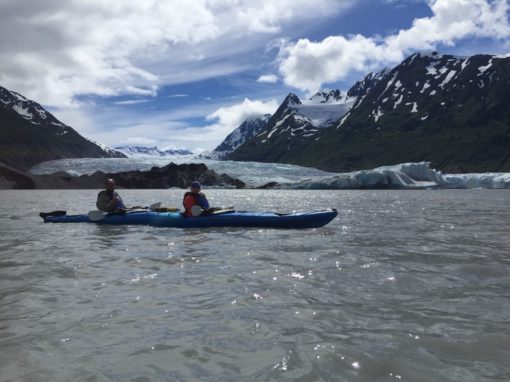 Heli Kayaking at Spencer Glacier