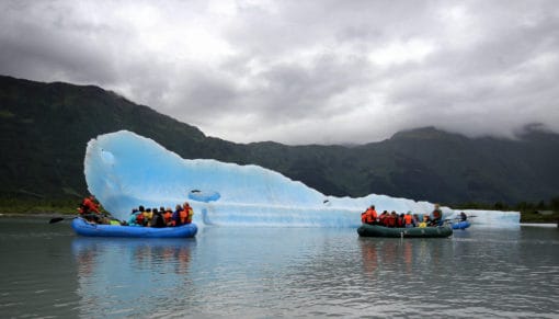 Spencer Iceberg Summer 2018 with Rafts